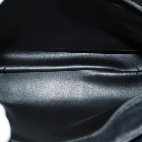 Bally Quilted Leather Tote Bag with Tassel Black Women's ( EUC ) - Picture 4 of 15